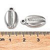Non-Tarnish 304 Stainless Steel Pendants STAS-M323-35P-3