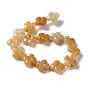 Natural Topaz Jade Beads Strands G-M418-D08-01-3