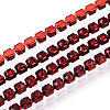 Electrophoresis Iron Rhinestone Strass Chains CHC-Q009-SS6.5-B21-1
