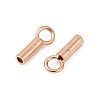 925 Sterling Silver Cord Ends LS-STER-F036-21RG-1mm-3