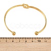 304 Stainless Steel Cuff Bangles BJEW-P370-03G-3