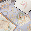 6 Sets 6 Styles Hollow Scrapbook Paper Pads SCRA-GF0001-07-4