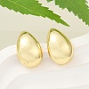 Rack Plating Brass Teardrop Stud Earrings EJWE-Q766-03G-1