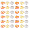 150Pcs Opaque Resin European Beads RESI-TA0004-61A-1