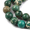 Dyed Natural Regalite/Imperial Jasper/Sea Sediment Jasper Beads Strands G-B124-C03-04-4