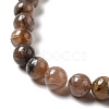 Natural Chiastolite Beads Strands G-F729-02A-4