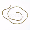 Non-Magnetic Synthetic Hematite Beads Strands X-G-G091-2mm-1-2