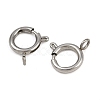 304 Stainless Steel Spring Ring Clasps STAS-B095-05E-P-2