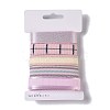 Polyester & Polycotton Ribbons Sets SRIB-P022-01D-02-4