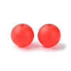 Round Food Grade Eco-Friendly Silicone Focal Beads SIL-F003-01C-3