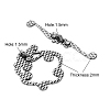 Alloy Toggle Clasps PALLOY-2152-AS-NR-2