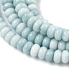 Ombre Effect Dyed Glass Beads Strands GLAA-C043-01B-7