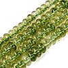 Crackle Transparent Glass Beads Strands GLAA-N074-02A-13-1