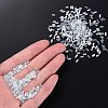 Transparent Colours Luster Glass Bugle Beads SEED-N005-001-A13-5
