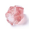 Cherry Quartz Glass Beads G-F621-17-3
