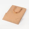 Rectangle Kraft Paper Bags with Handle AJEW-L048B-02-2