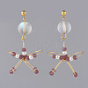 (Jewelry Parties Factory Sale)Dangle Stud Earrings EJEW-JE03694-03-1