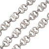 304 Stainless Steel Oval Link Chains CHS-S012-24P-1