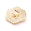 Zinc Alloy Hair Ties Findings PALLOY-E564-23KCG-2