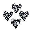 Handmade Polymer Clay Pendants CLAY-N010-045A-1