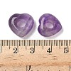 Natural Amethyst European Beads G-C252-01J-3