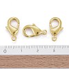 Brass Lobster Claw Clasps KK-903-G-NF-4