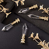 4Pcs Glass Lampshade Decorations AJEW-SW0001-03LG-5
