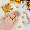 45Pcs 3 Styles Brass Beads KK-DC0004-72-3