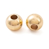Rack Plating Brass Spacer Beads KKB-I709-03D-G-2