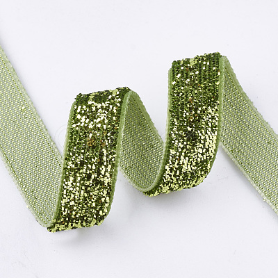 Glitter Sparkle Ribbon SRIB-T002-01B-24-1