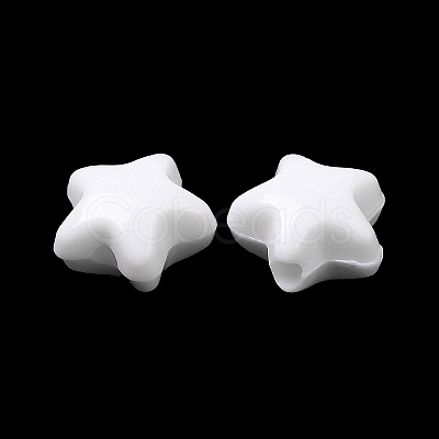 Opaque Acrylic Beads OACR-C016-30-1