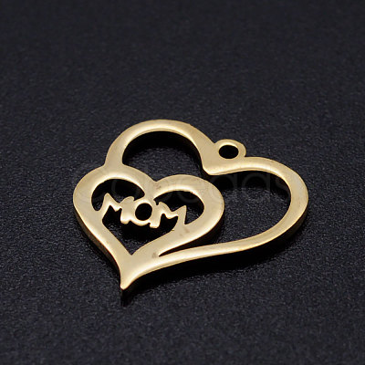 201 Stainless Steel Charms STAS-T046-JN252-2-1