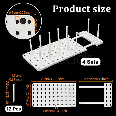 HPS Dish Drying Racks for Kitchen LS-ODIS-WH0030-284-1