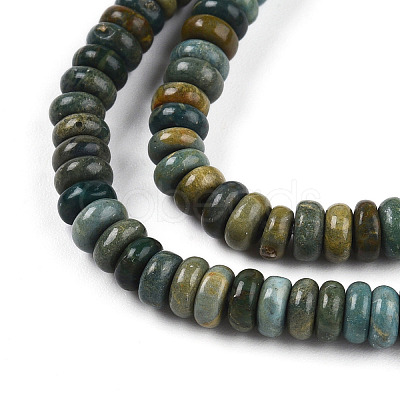 Natural Shoushan Jade Beads Strands G-T140-73B-1