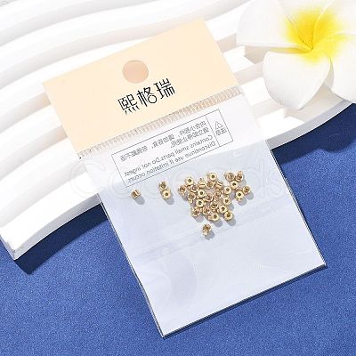 SHEGRACE Brass Crimp Beads XGRPCH962-186G-1