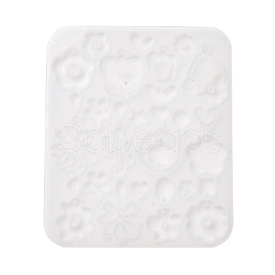 Pendant Silicone Molds AJEW-S041-04C-1