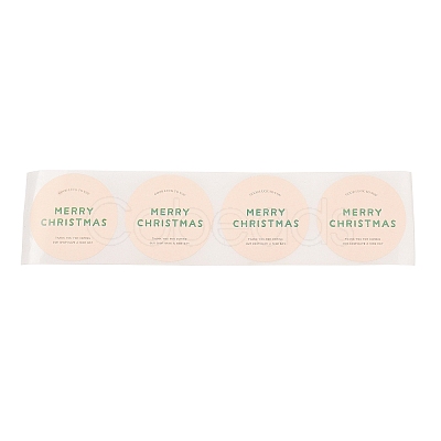 Christmas Theme Paper Self-Adhesive Stickers DIY-M070-08C-1