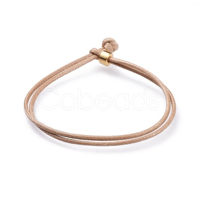 Unisex Korean Waxed Polyester Cord Bracelets BJEW-JB04597-03-1