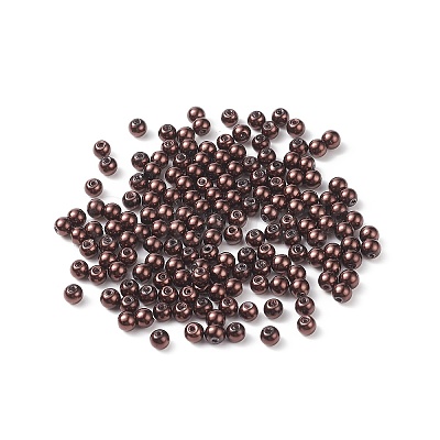 (Defective Closeout Sale: Adhesion) Glass Pearl Beads HY-XCP0001-11-1