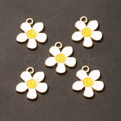Alloy Enamel Pendants ENAM-C009-01G-05-1