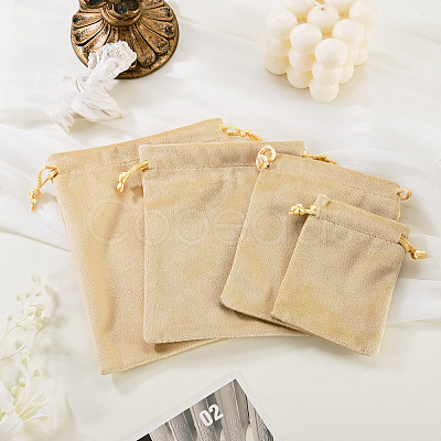 4Pcs 4 Styles Velvet Jewelry Drawstring Storage Pouches TP-TADJ0001-02-1