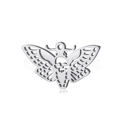Non-Tarnish 201 Stainless Steel Pendants SKUL-PW0003-01P-1