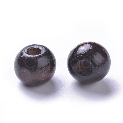 Dyed Natural Wood Beads WOOD-Q006-12mm-06-LF-1