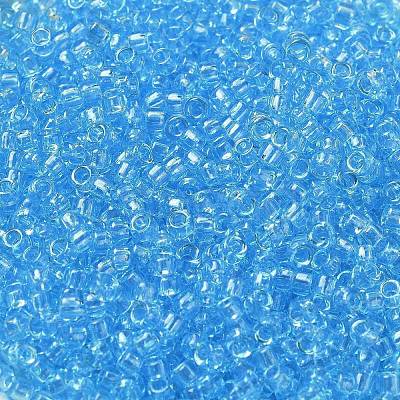 Transparent Colours Glass Round Seed Beads SEED-B001-06A-02-1
