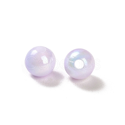 Opaque Acrylic Beads OACR-Z016-01B-05-1