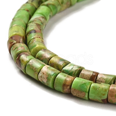 Synthetic Regalite/Imperial Jasper/Sea Sediment Jasper Beads Strands G-F765-E05-01-1