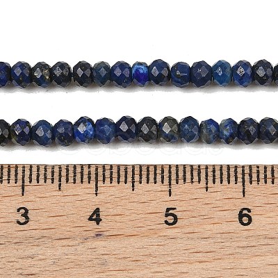 Natural Lapis Lazuli Beads Strands G-L587-B03-02-1