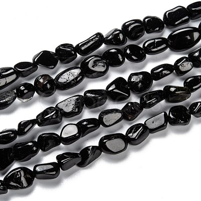 Natural Tourmaline Beads Strands G-G018-53-1