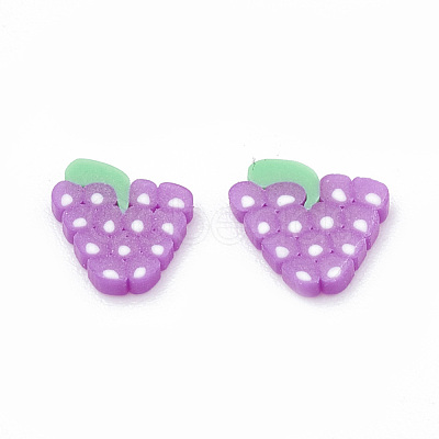 Handmade Polymer Clay Cabochons CLAY-N002-02N-1
