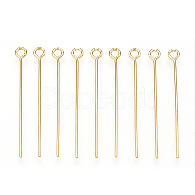 Brass Eye Pin KK-G331-09-0.7x32-1